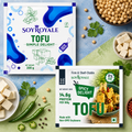 SoyRoyale Simple Delight Tofu – Plain Tofu |Made with Non-GMO Soybeans | Ready-to-Cook | Firm Texture | 200g